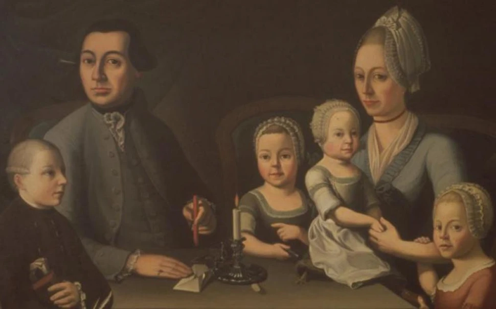 En 1758, Johann Rudolf Geigy Gemuseus (1733-1793) funda la empresa de comercialización J.R.Geigy en Basilea (Suiza)