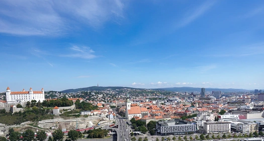 Pohľad na Bratislavu